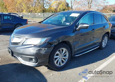 2016 Acura Rdx Technology Acurawatch Plus Packages/Technology Package из США, поврежденный, VIN 5J8TB4H54GL010748